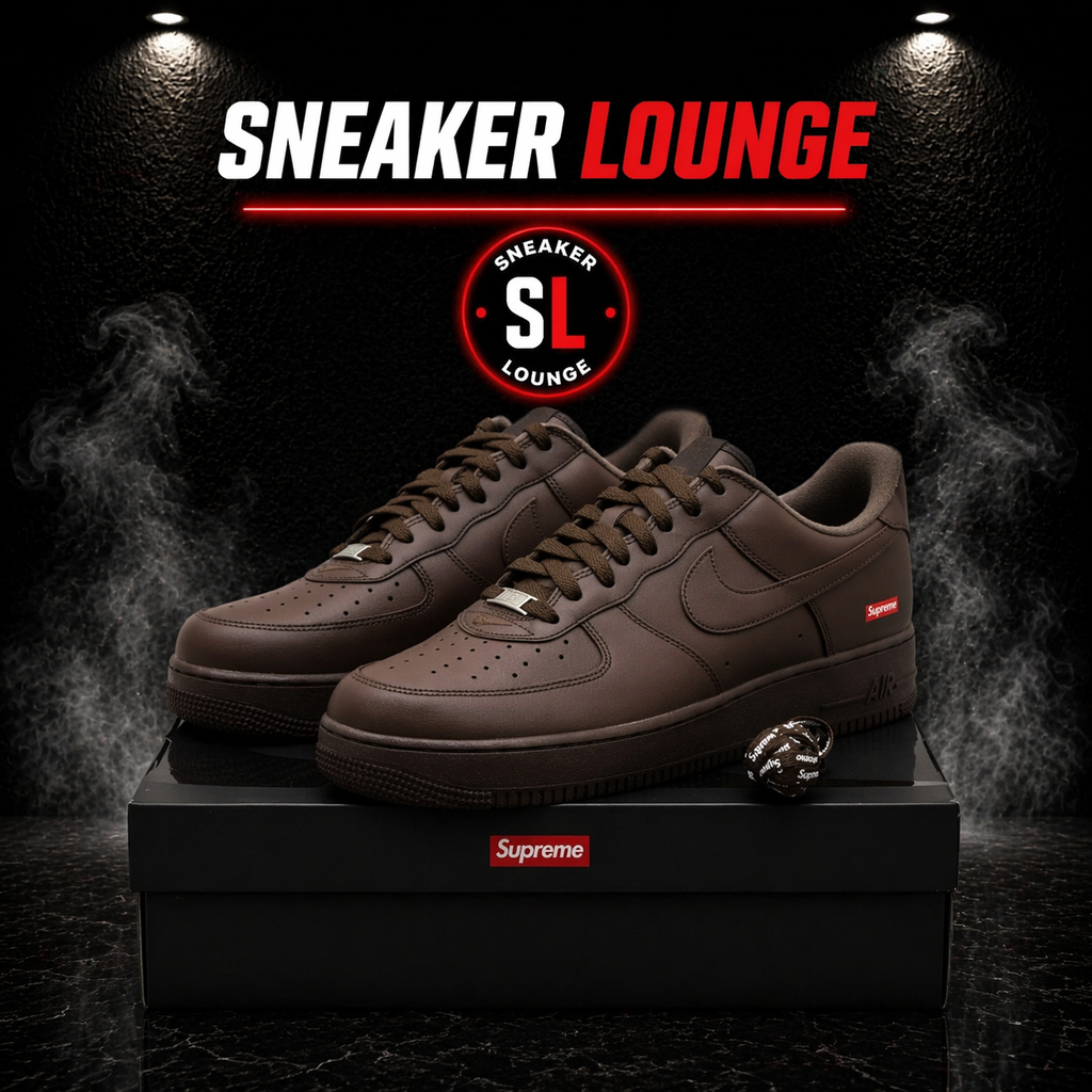 Men's Supreme × Nike Air Force 1 Low "Baroque Brown"