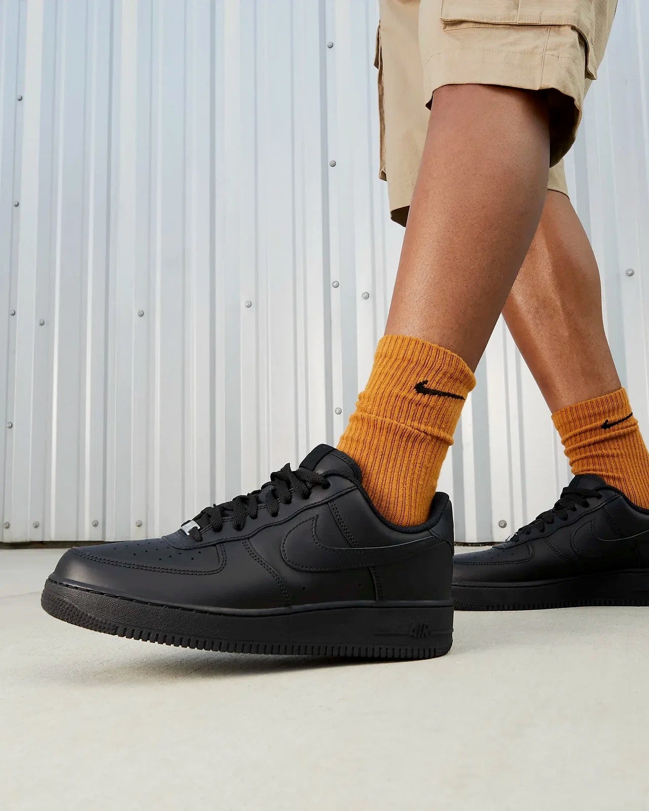 mens black nike force 1