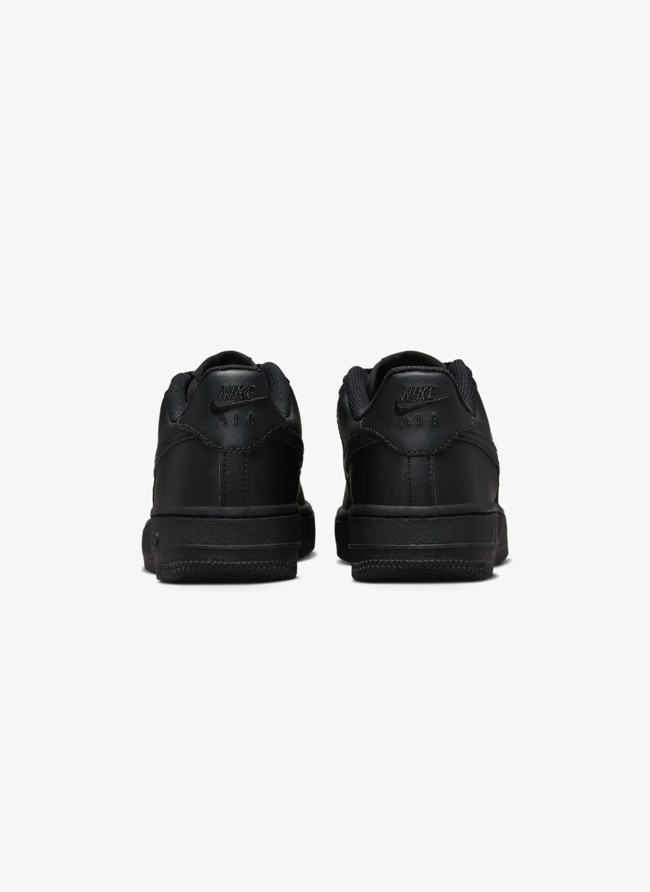 NIKE AIR FORCE 1 GS BLACK