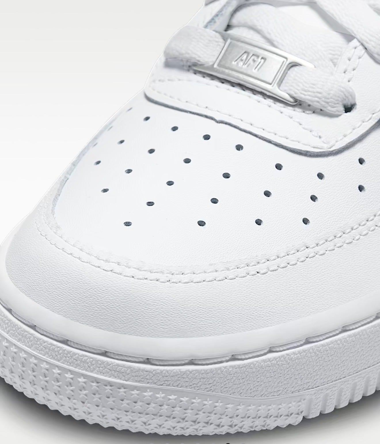 NIKE AIR FORCE 1 GS WHITE