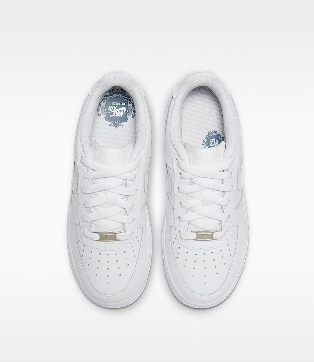 NIKE AIR FORCE 1 GS WHITE