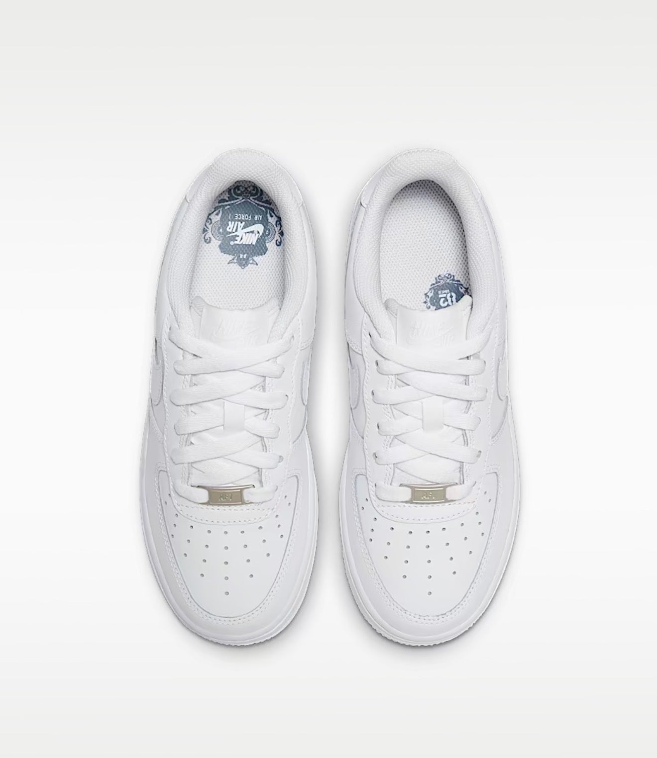 NIKE AIR FORCE 1 GS WHITE