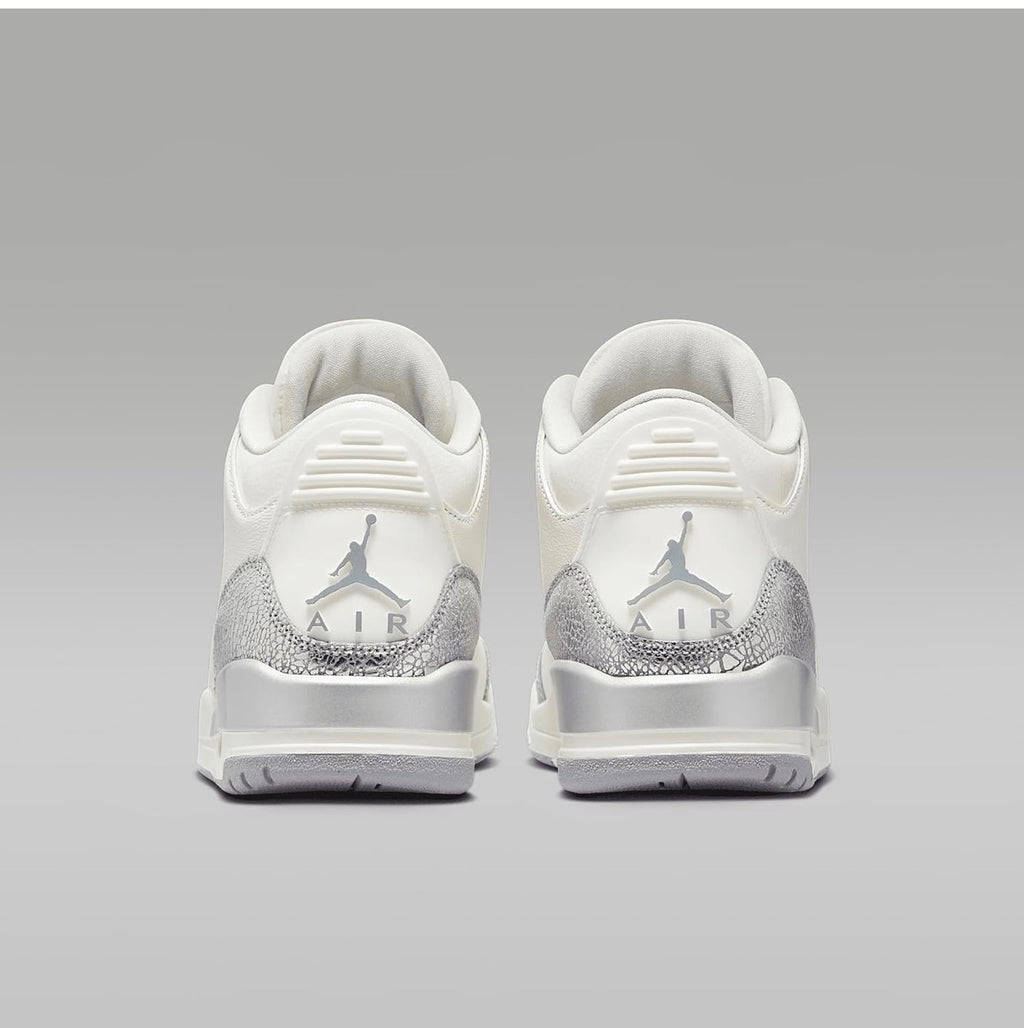 AIR JORDAN 3 RETRO SAIL METALLIC