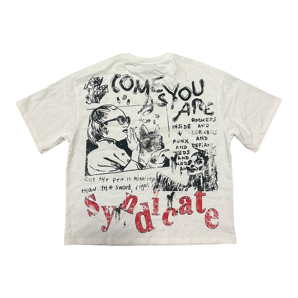 Kids "Hope" Boxy Tee - White T-shirt