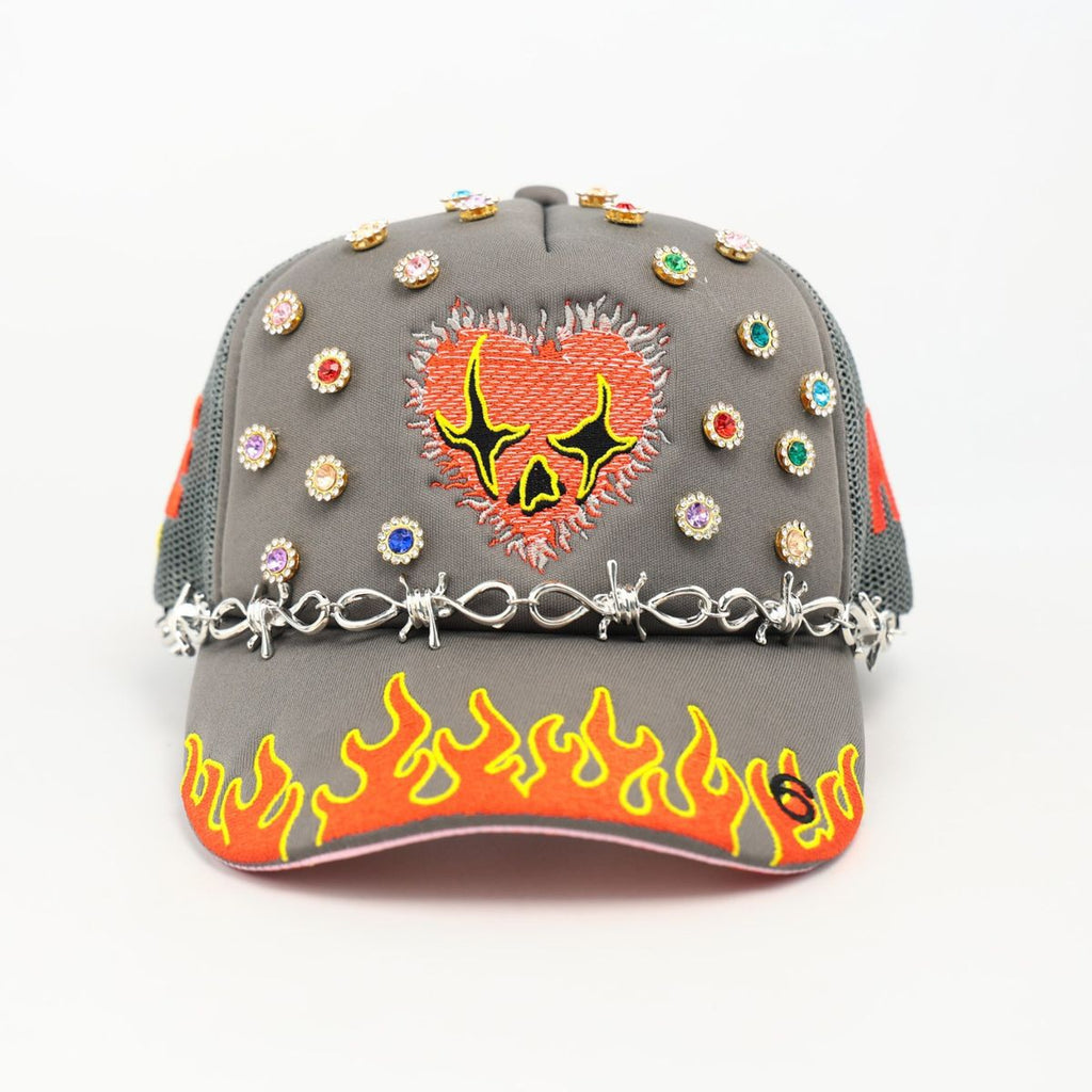 Men's LOVE HARD Trucker Hat (TD001-900)