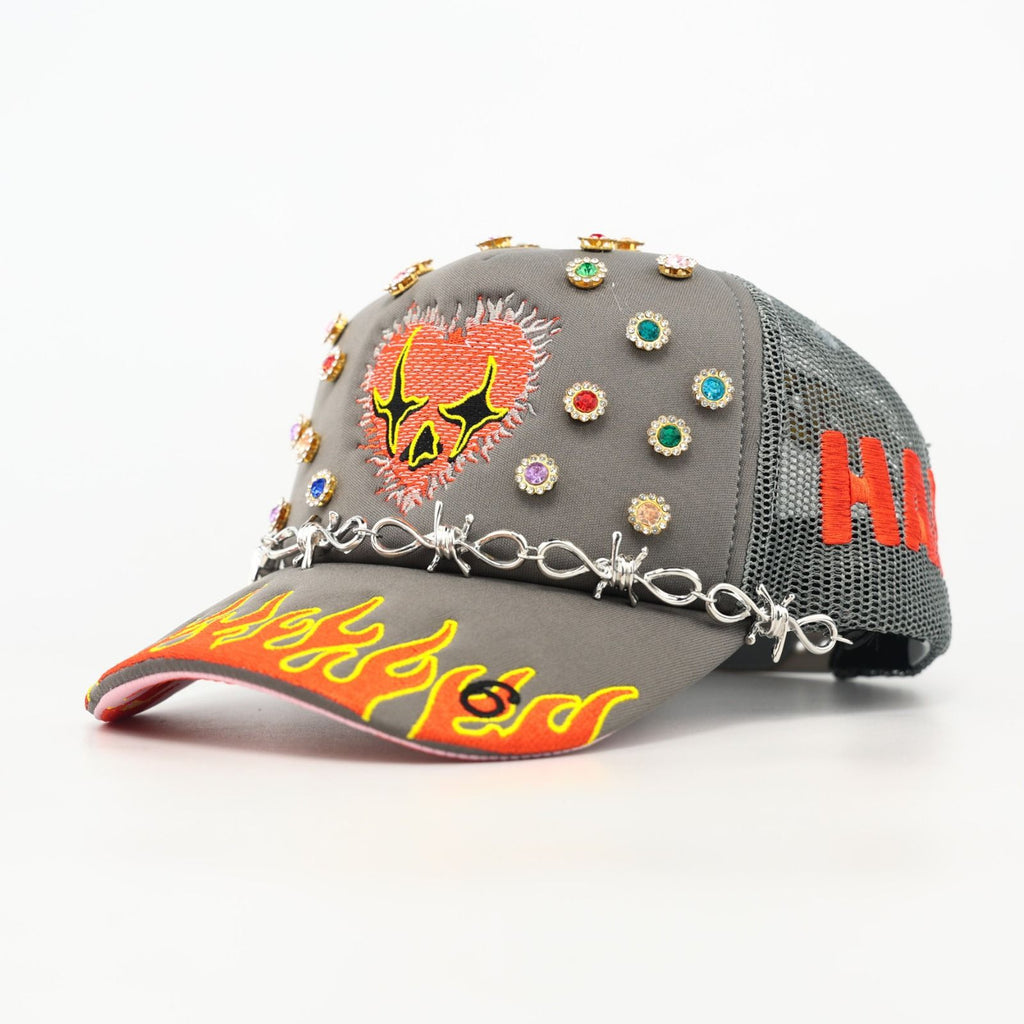 Men's LOVE HARD Trucker Hat (TD001-900)