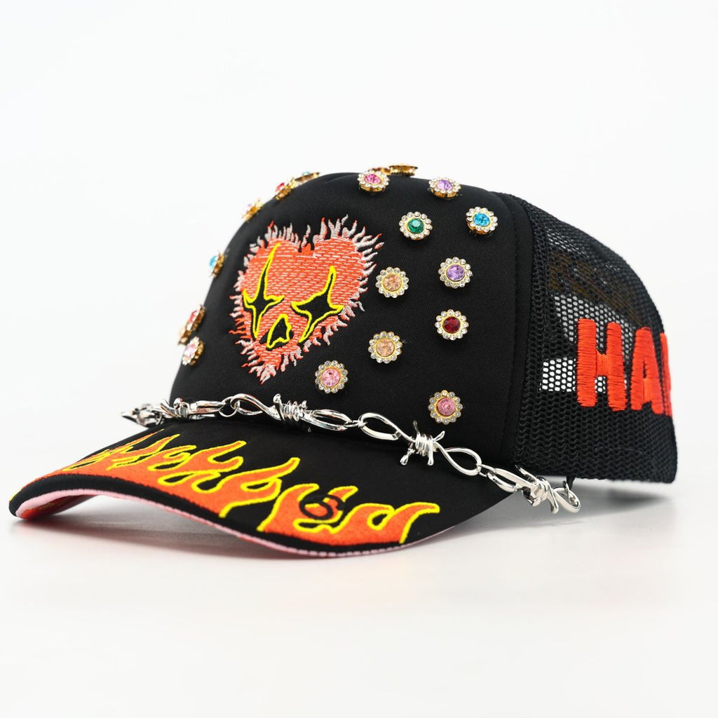 Men's LOVE HARD Trucker Hat (TD001-900)