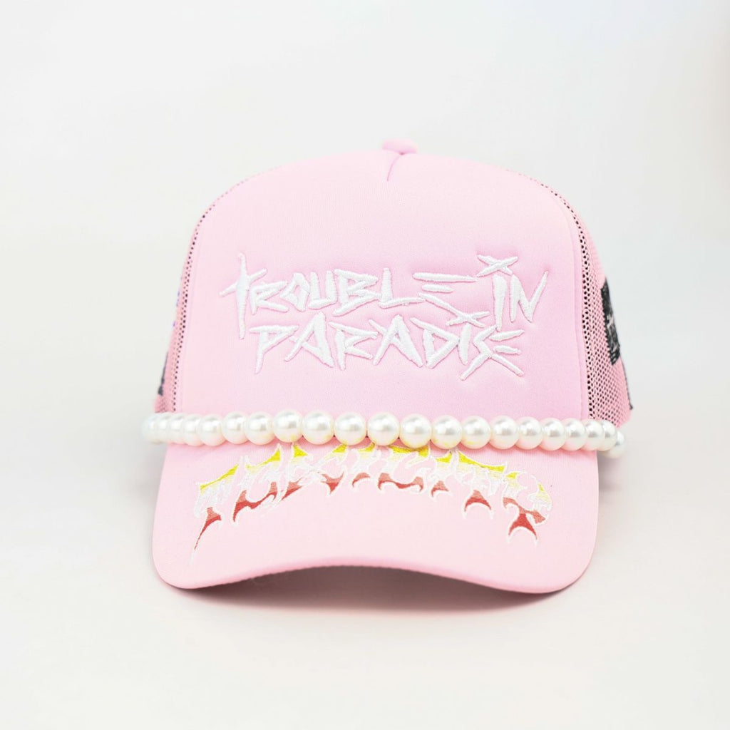 Men's TROUBLE IN PARADISE Trucker Hat