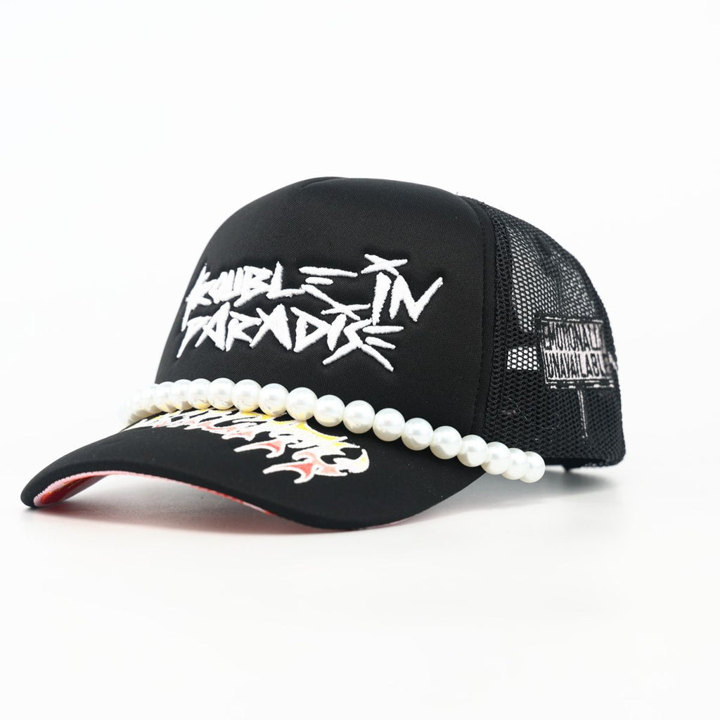 Men's TROUBLE IN PARADISE Trucker Hat