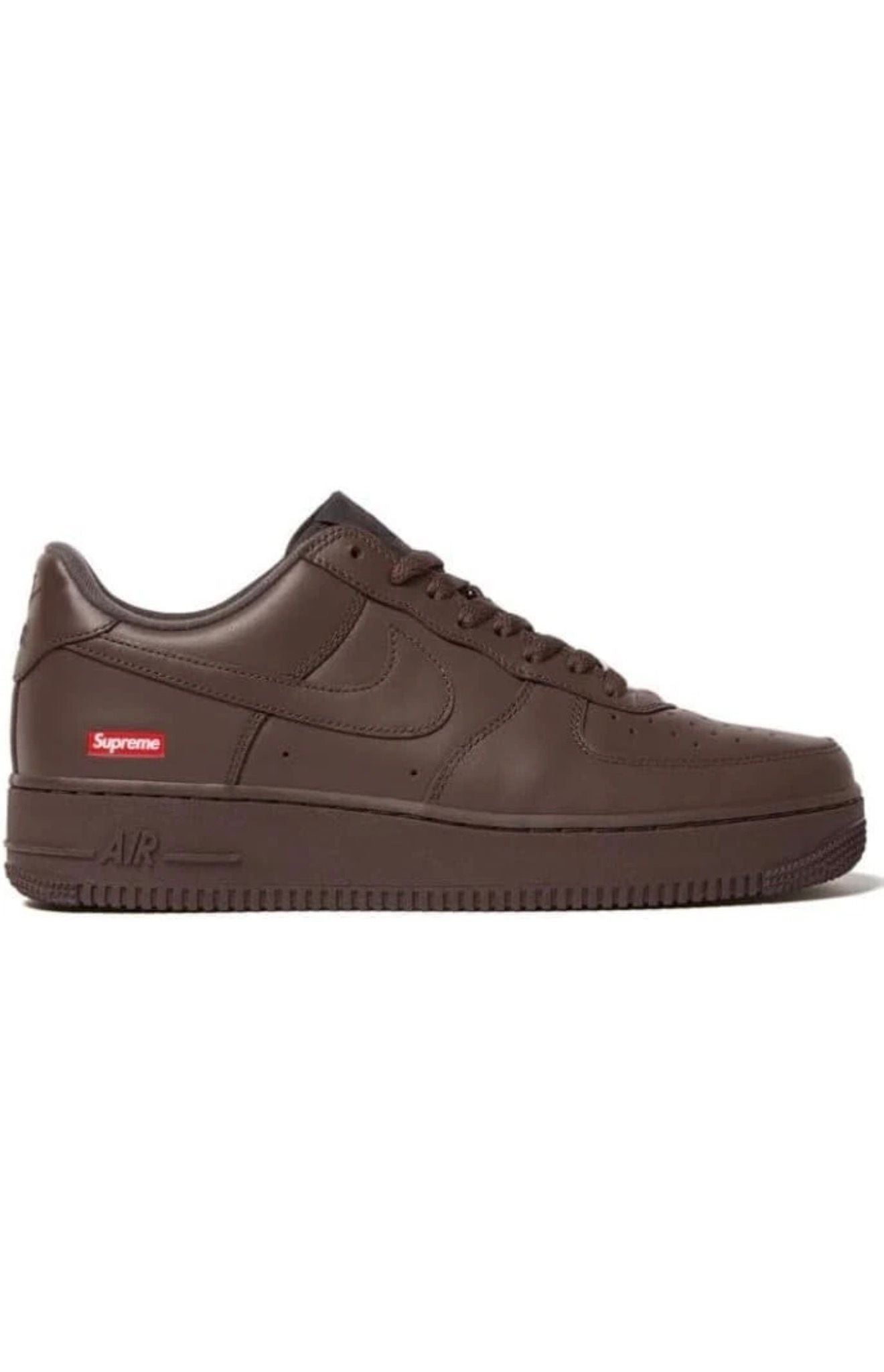Men's Supreme × Nike Air Force 1 Low "Baroque Brown"