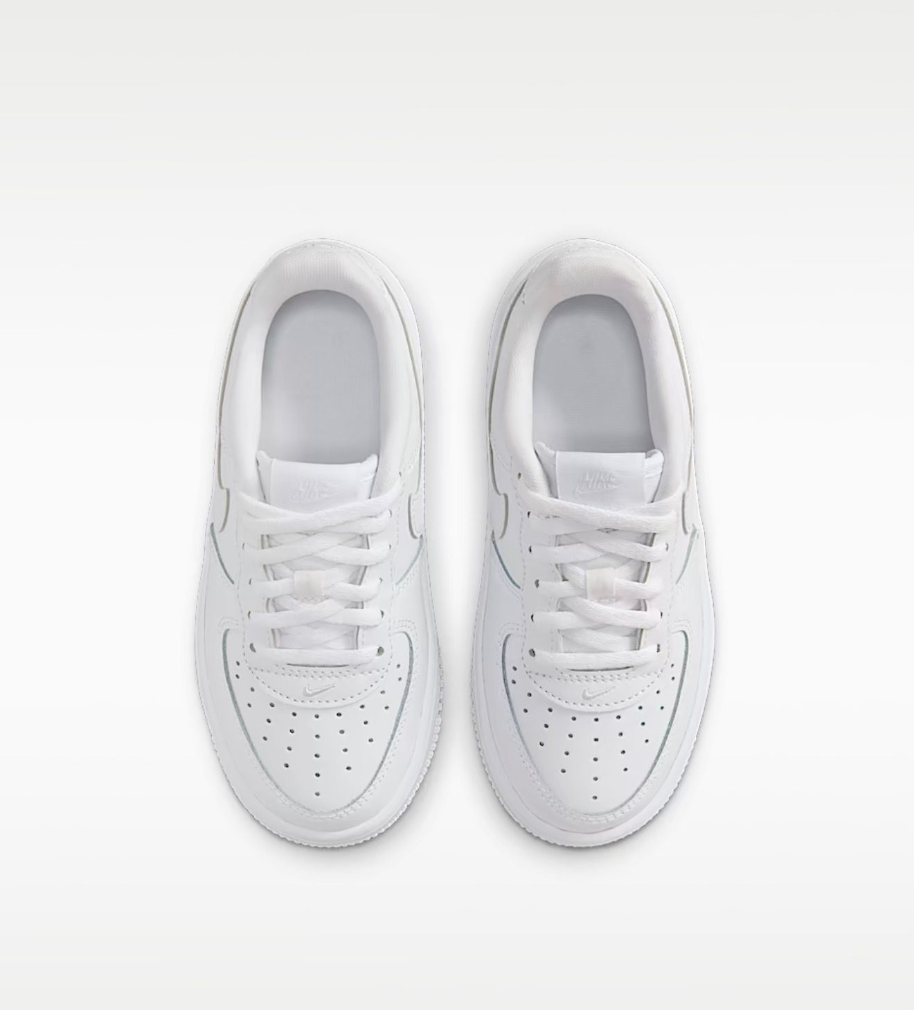 Kids Nike Force 1 Low - White