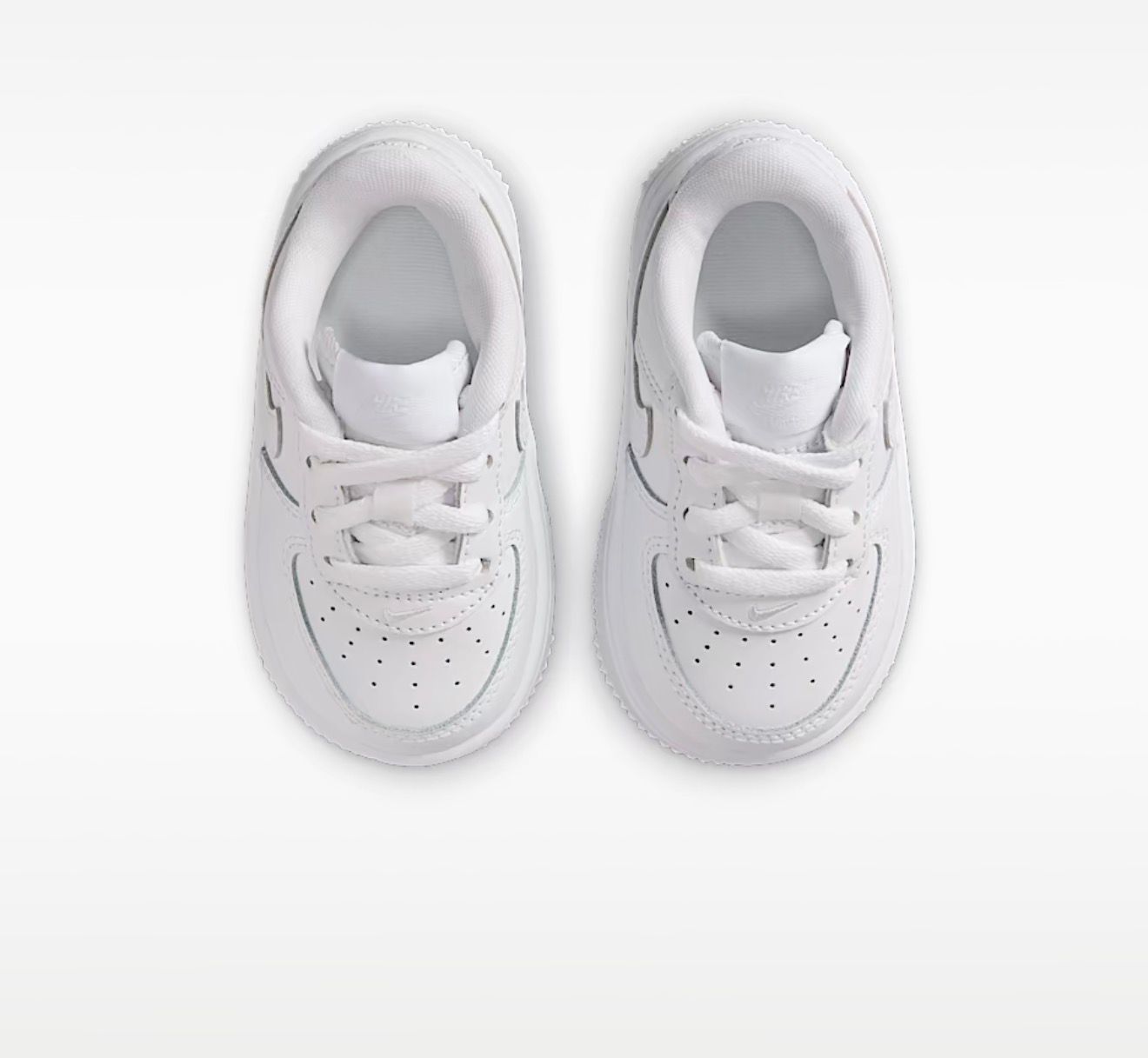 Kids Nike Force 1 Low - White
