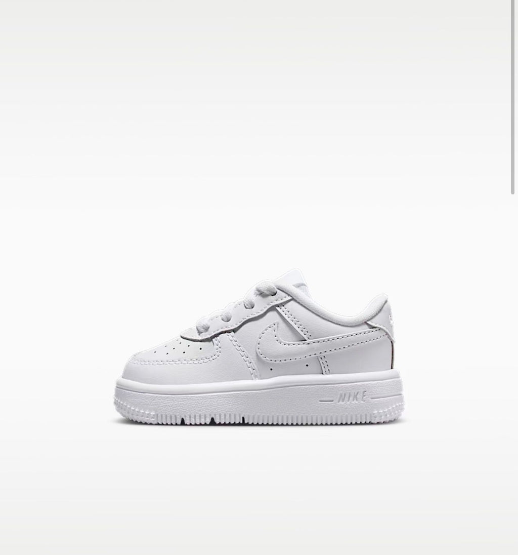 Kids Nike Force 1 Low - White