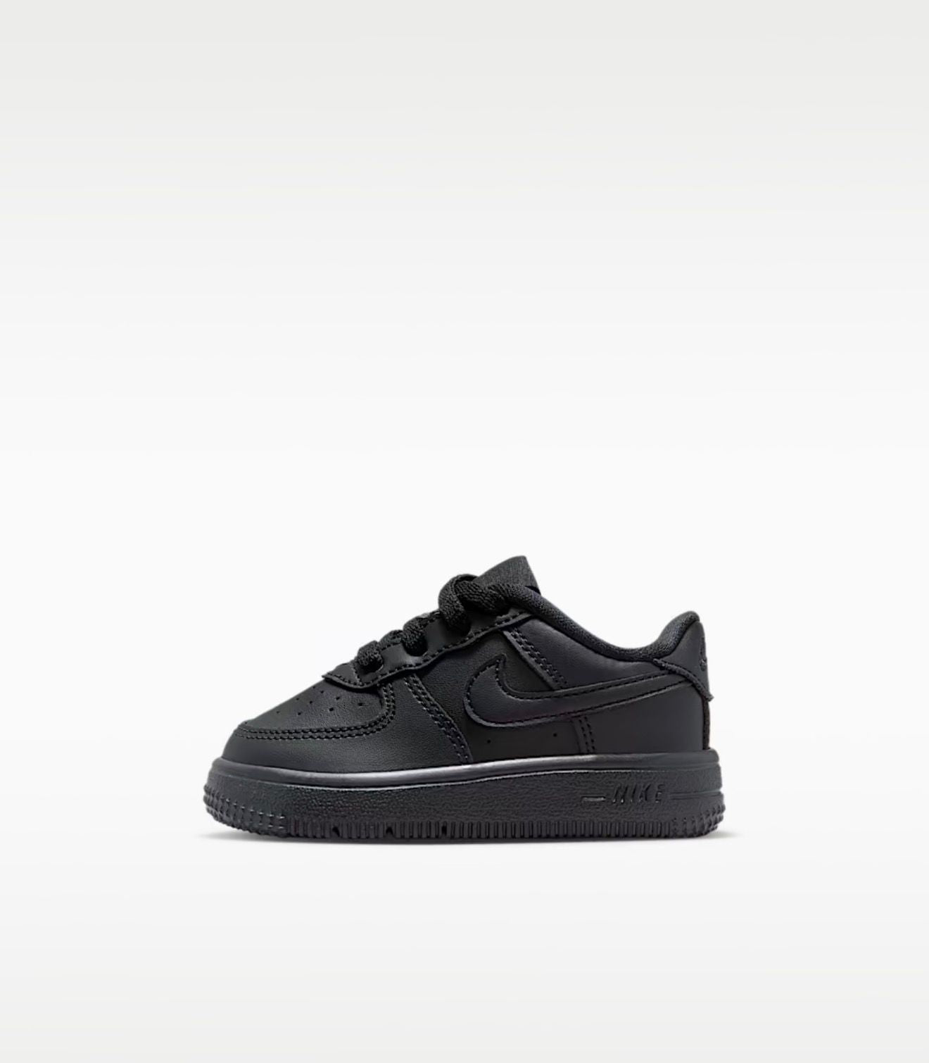 Kids Nike Force 1 Low - Black