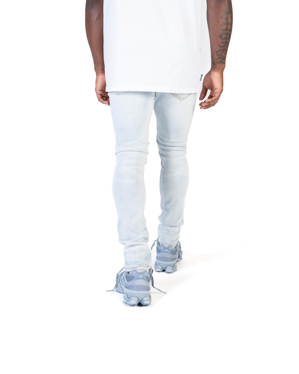 Men's Classic Raw Straight Jeans