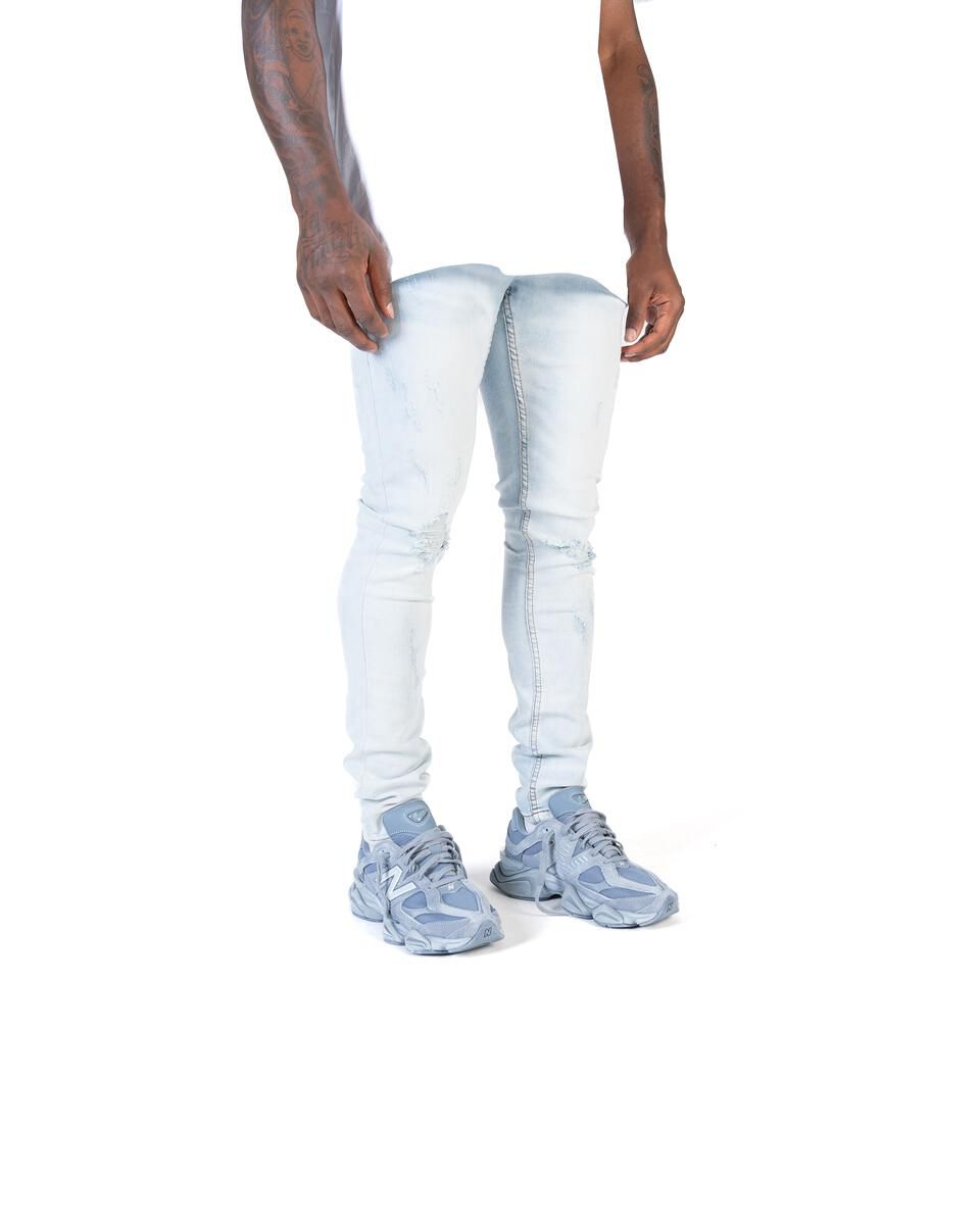 Men's Classic Raw Straight Jeans