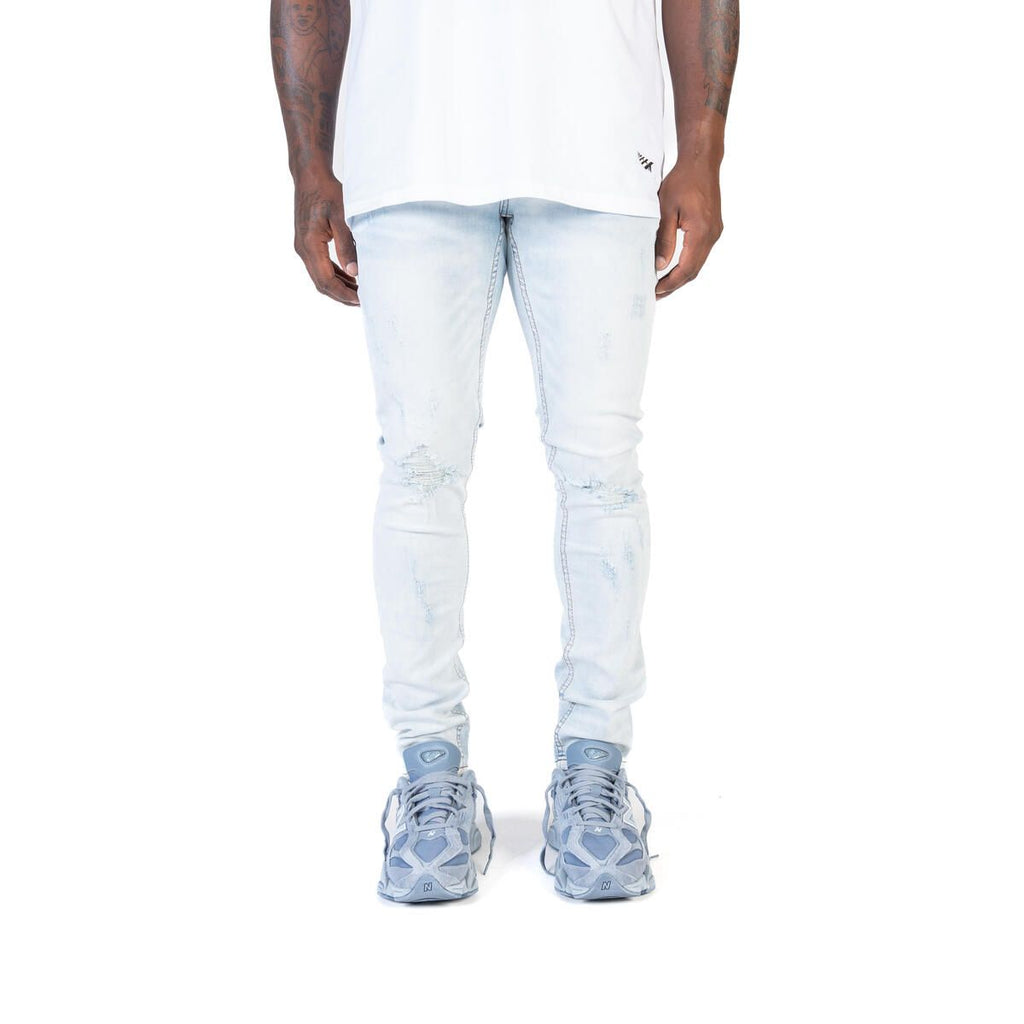 Men's Classic Raw Straight Jeans