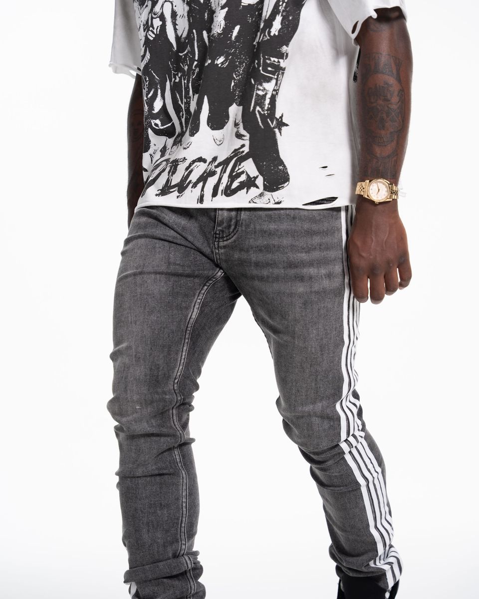 Men's Classic Raw Straight Jeans