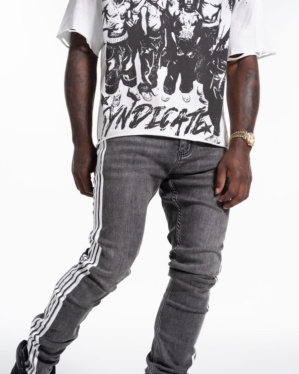 Men's Classic Raw Straight Jeans