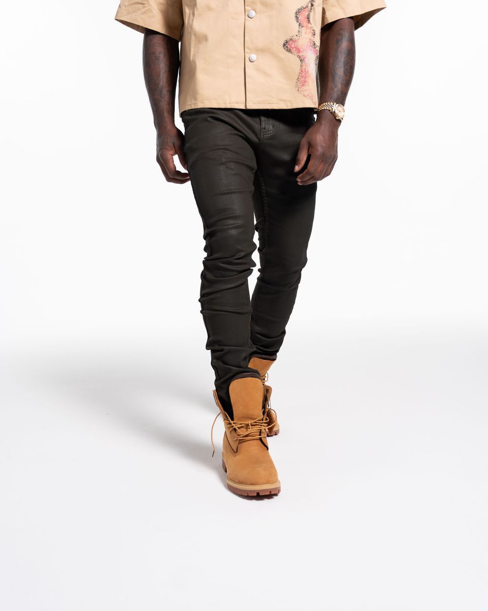 Men's Classic Raw Straight Jeans