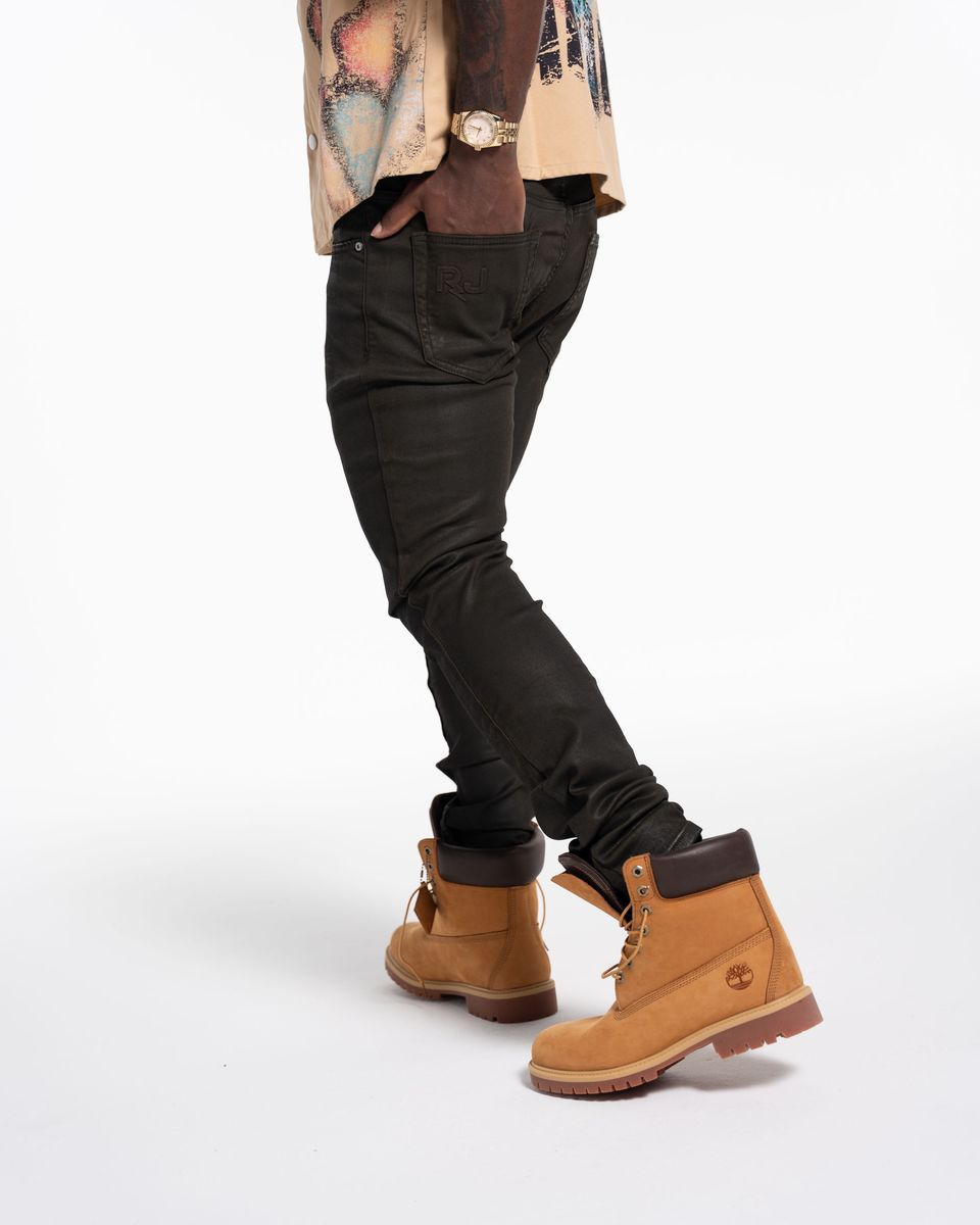 Men's Classic Raw Straight Jeans