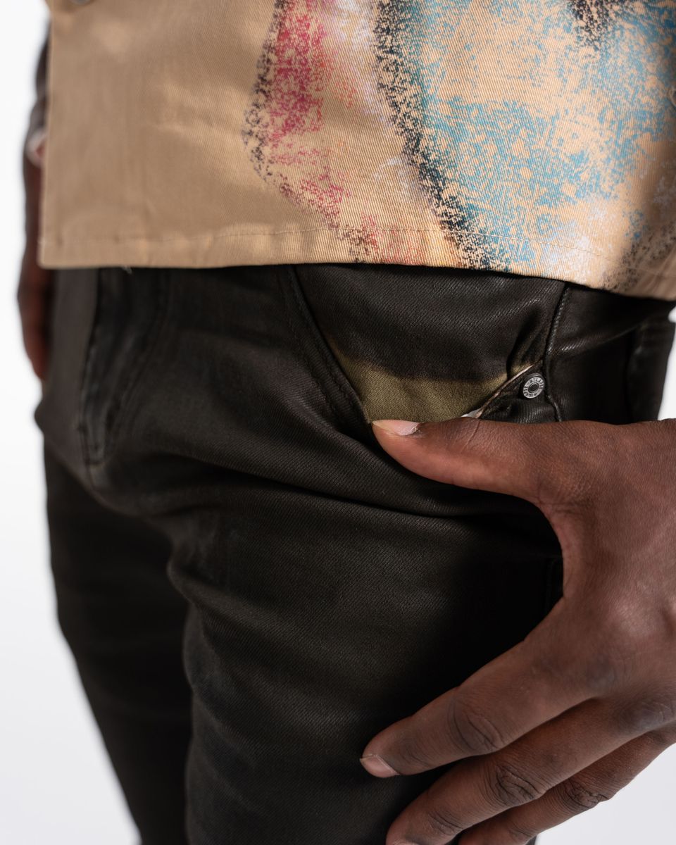 Men's Classic Raw Straight Jeans