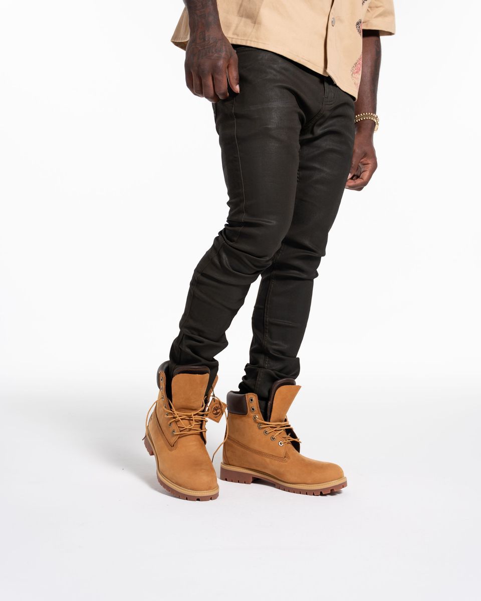 Men's Classic Raw Straight Jeans