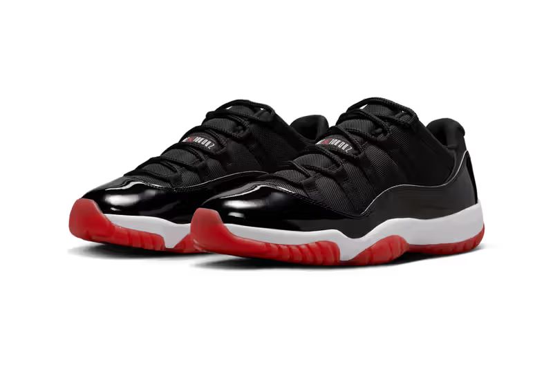 Men's Air Jordan 11 Low "Bred" Retro