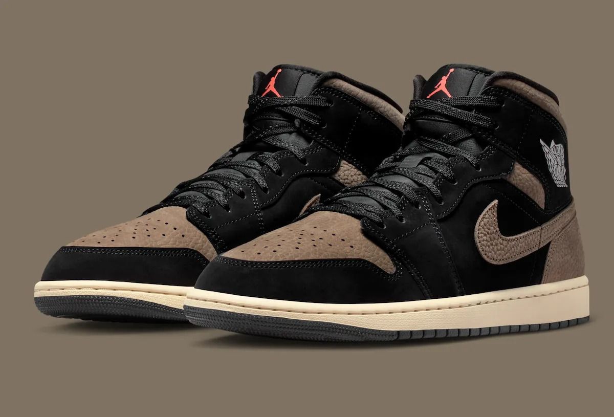 Men's Air Jordan 1 Mid SE 'Olive Grey'