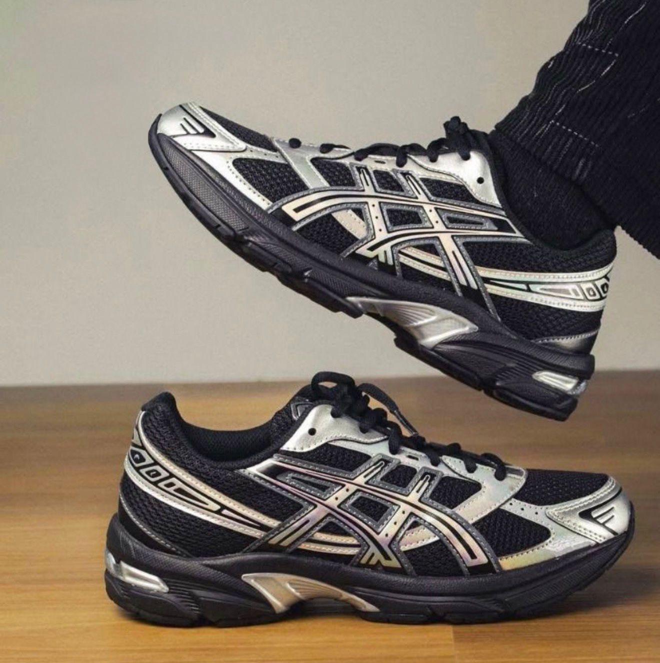 Men's ASICS Gel-1130 Holiday Pack - Black Pure Silver