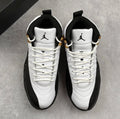 Men's Jordan 12 Retro Taxi - White & Black