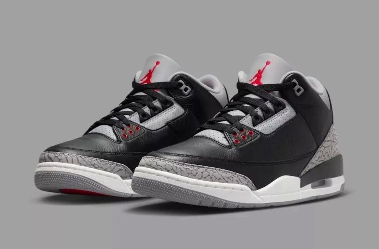 Men's Jordan 3 Retro OG - Black Cement