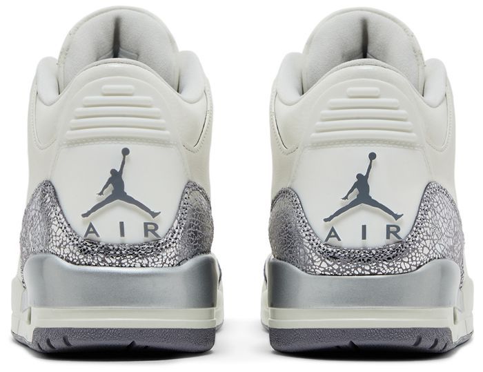Women's Air Jordan 3 Retro 'Sail Metallic Silver'