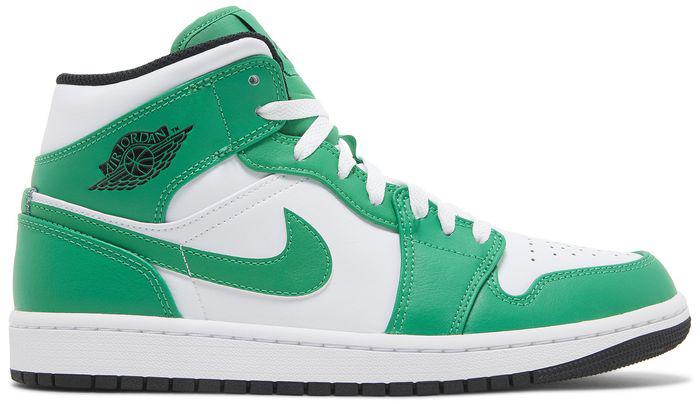 Men's Air Jordan 1 Mid 'Lucky Green'