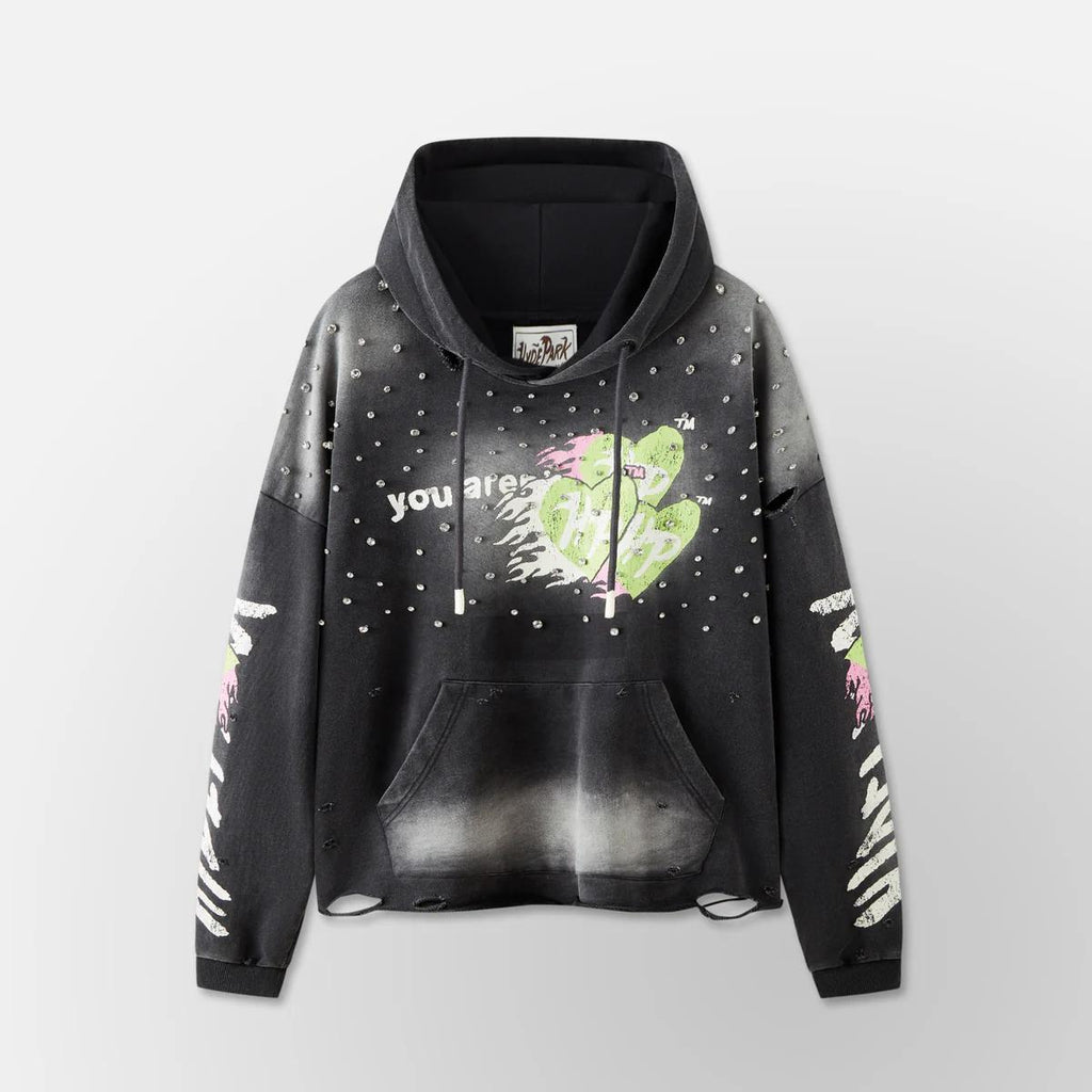 Men's Easy Does It 2.0 Hoodie – Black/Green