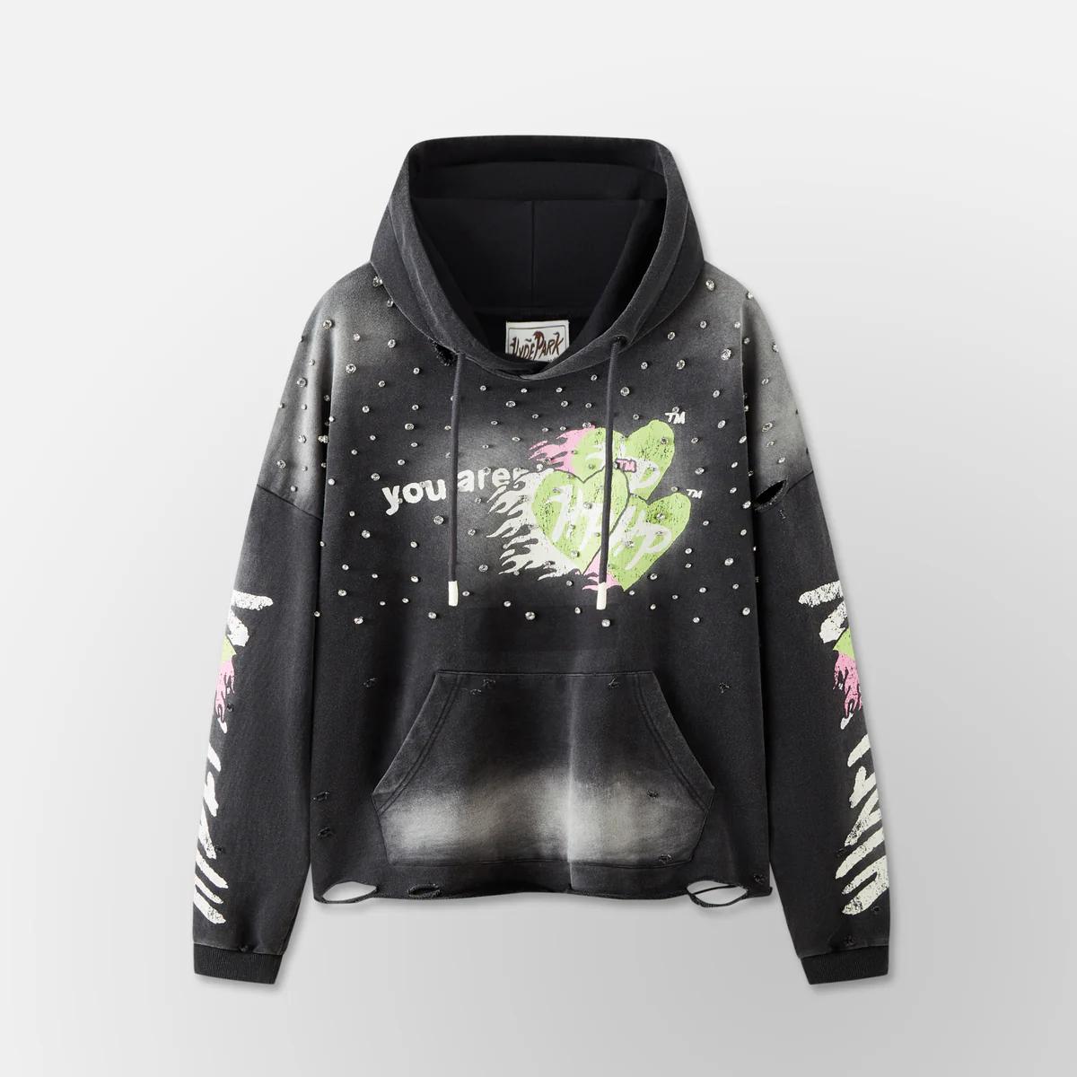 Men's Easy Does It 2.0 Hoodie – Black/Green