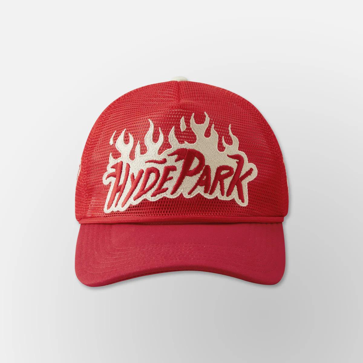 Men's Nothing But Net Trucker Hat – Red