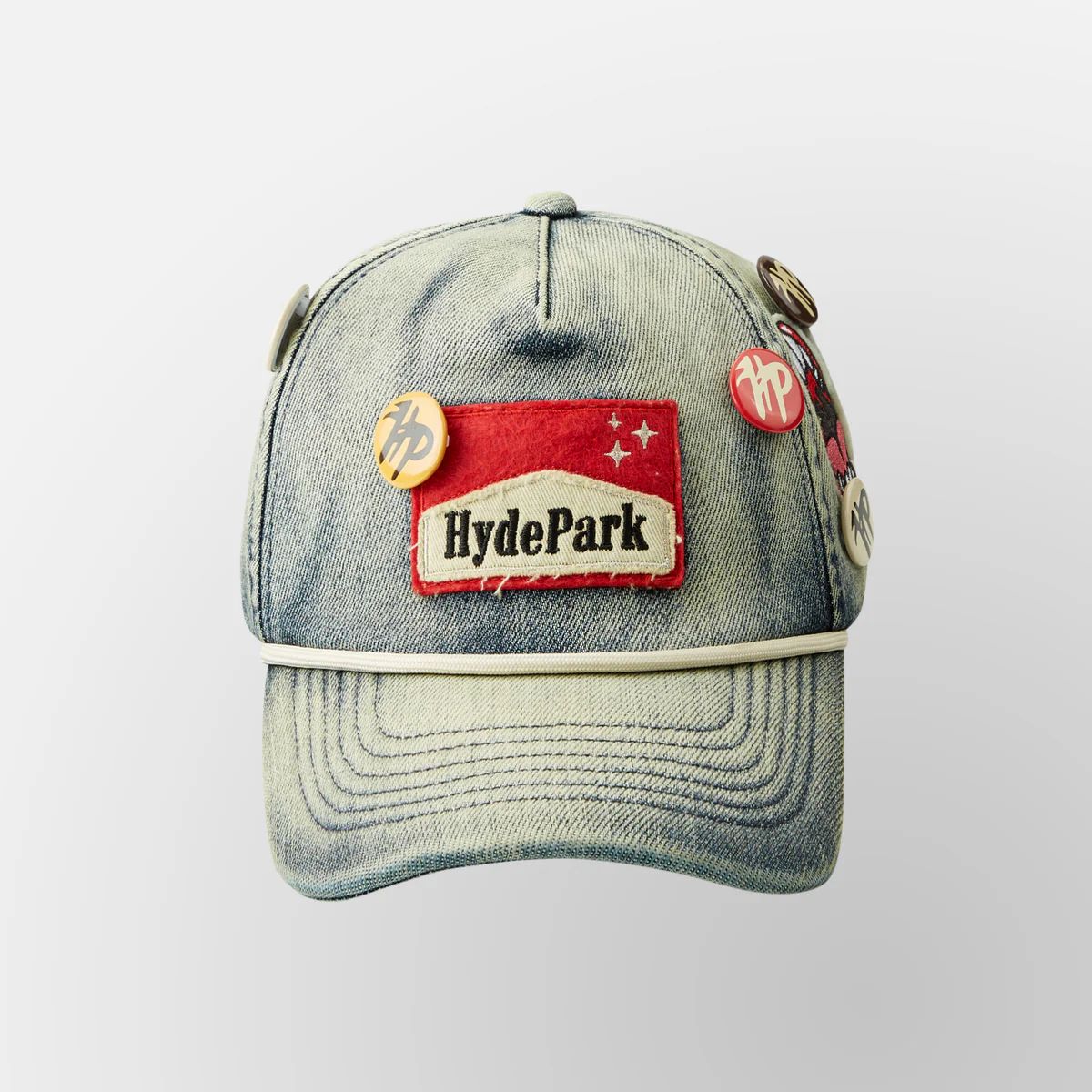 Men's Ciggy Cig Denim Cap – Faded Blue