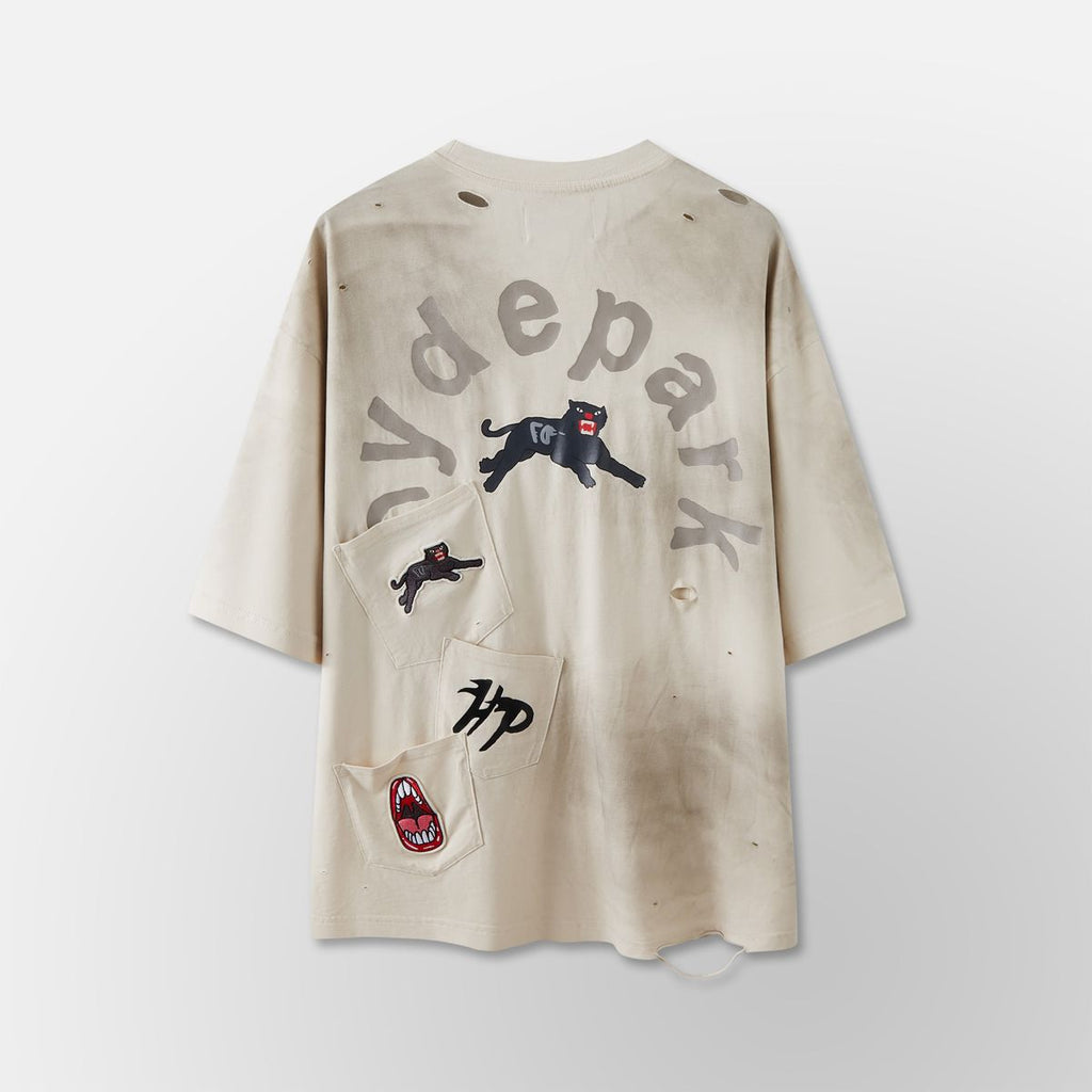 Men's Pockets Everywear Tee - Cream