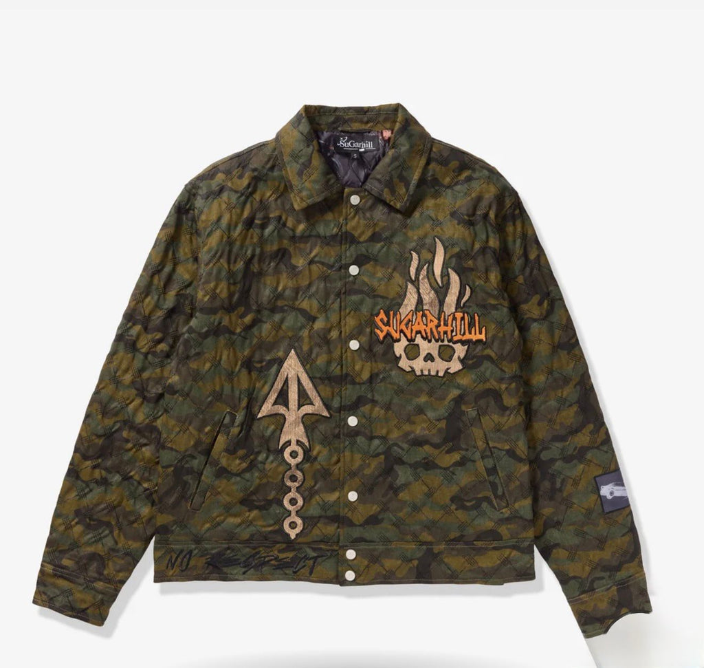 MEN'S "FRANZ" TRUCKER JACKET - SCRUNCH CAMO