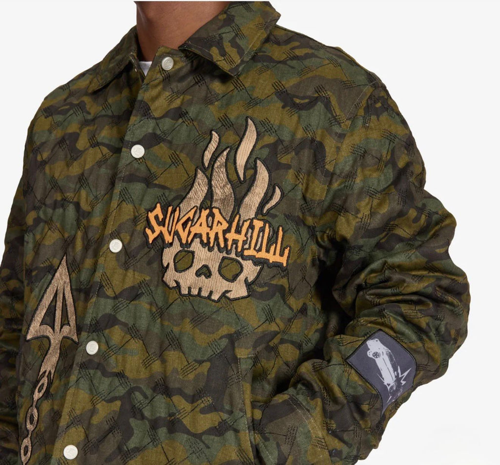 MEN'S "FRANZ" TRUCKER JACKET - SCRUNCH CAMO