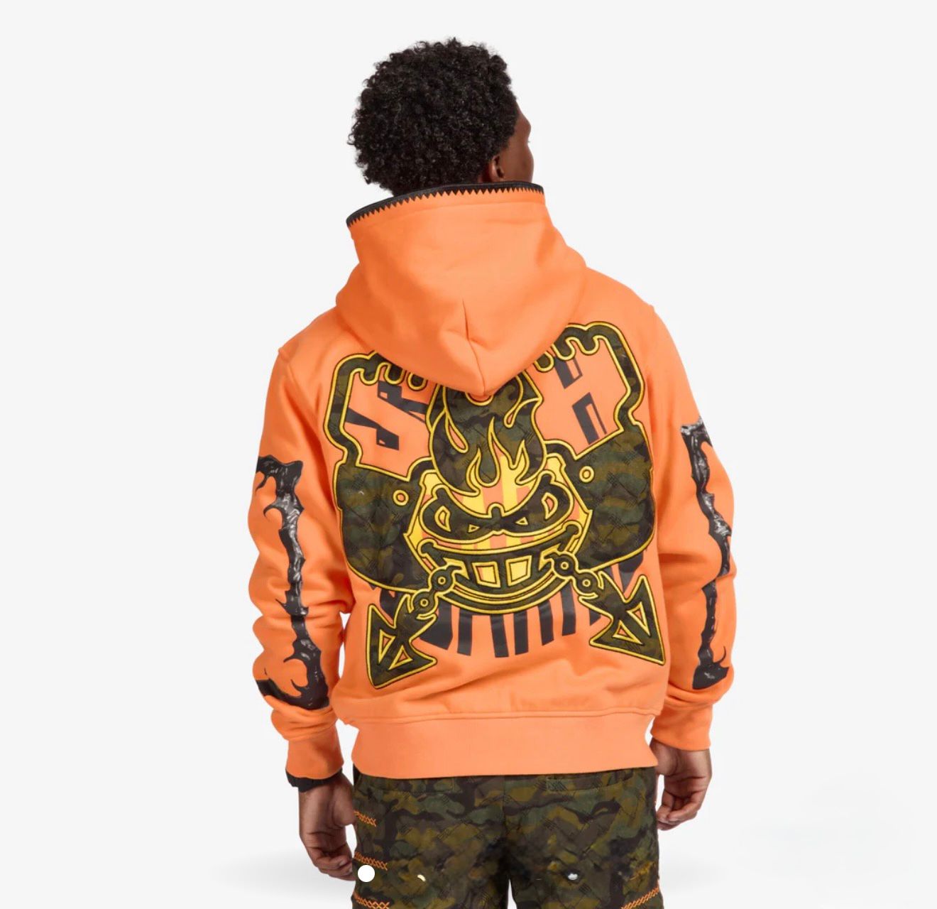 MEN'S "FRANZ" HOODIE - ORANGE