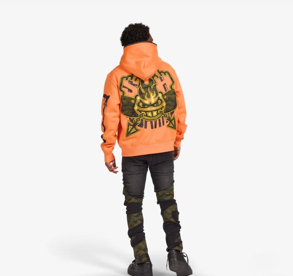 MEN'S "FRANZ" HOODIE - ORANGE