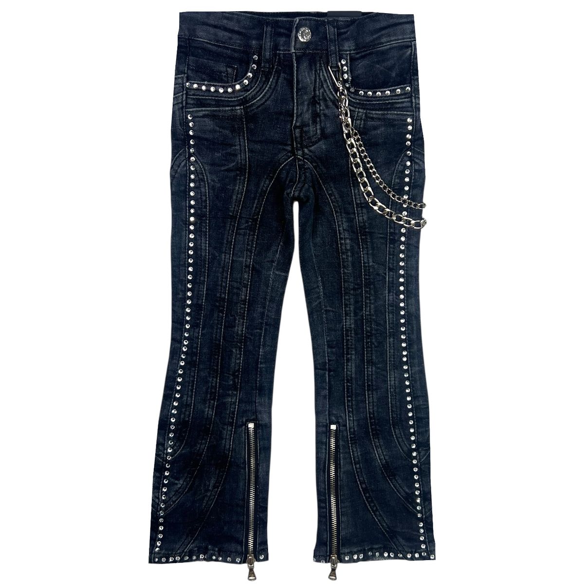 Zipper Kids Jeans Black