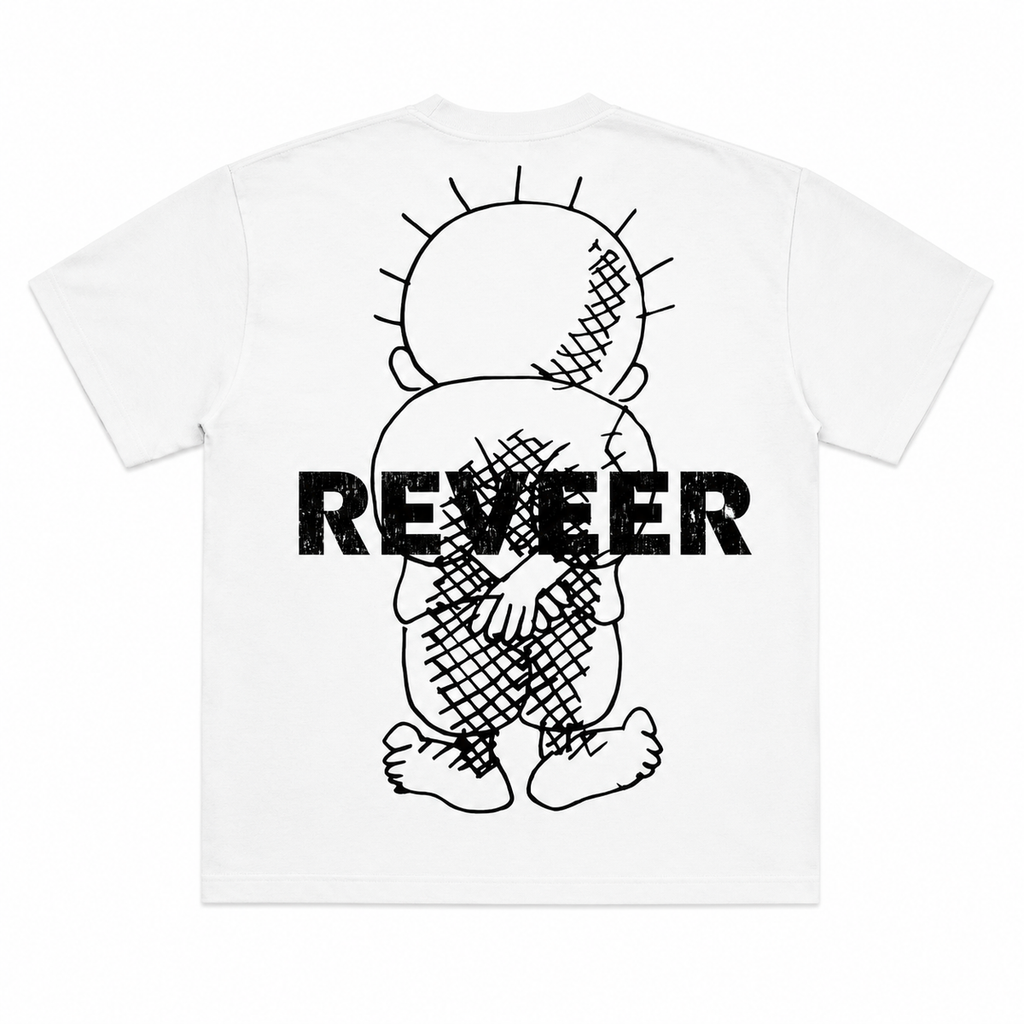 BROKEN FIGURE" TEE (WHITE)