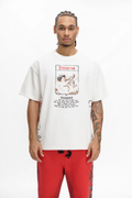 MILITANT GOTHIC" WHITE TEE