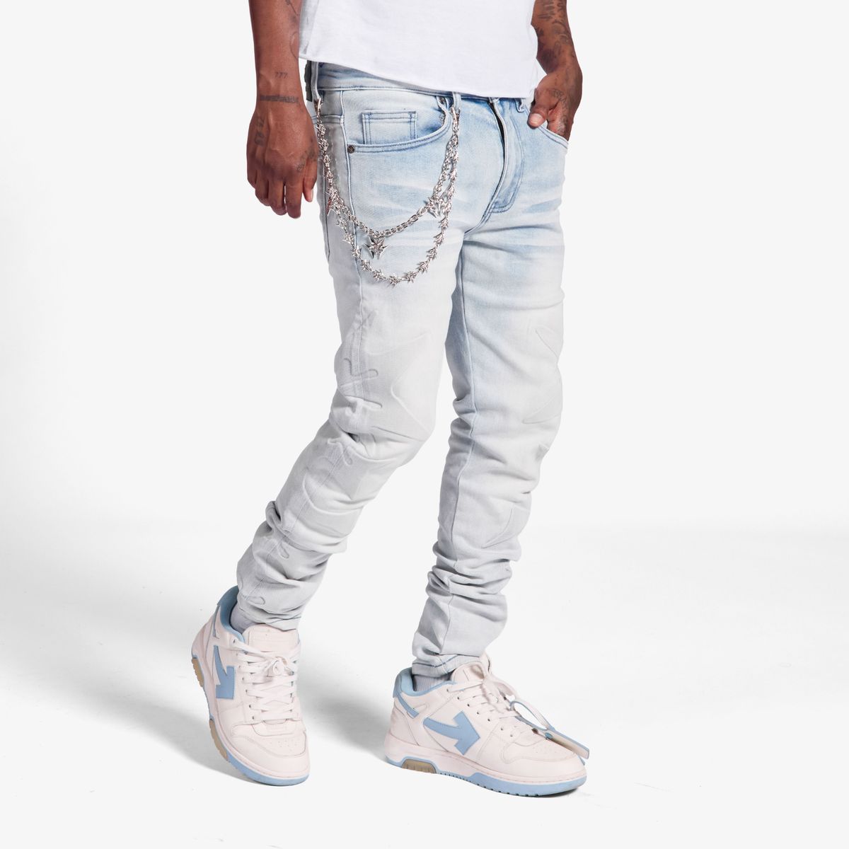 MELEE JEANSD (ICE BLUE) (ML26-SPR1