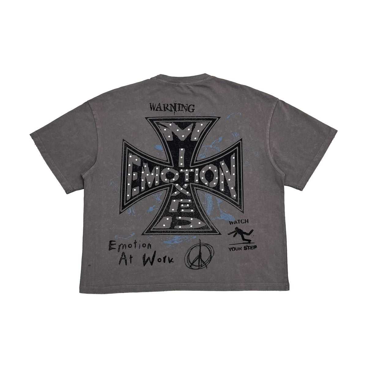 Grey tee. mixed emotion