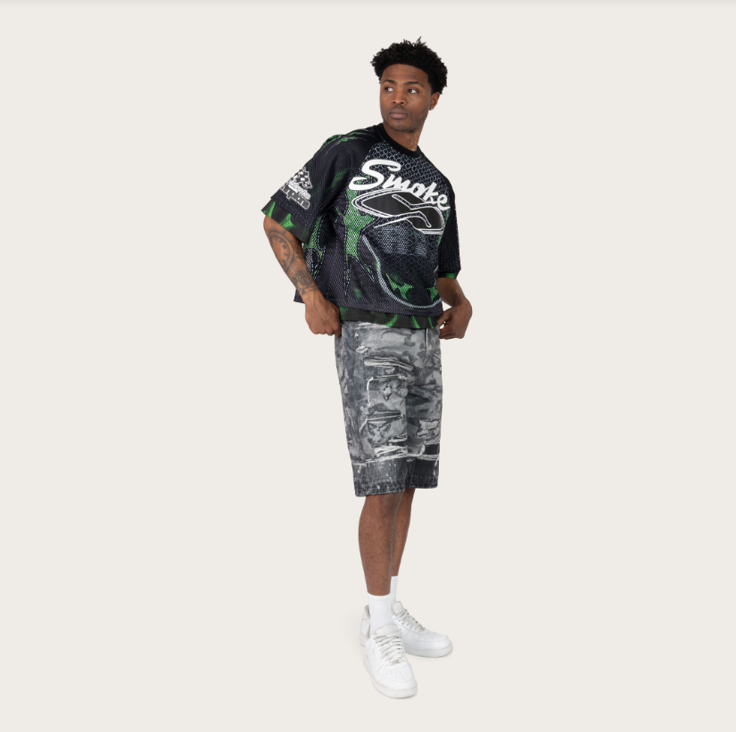 PERPETUAL 2-FER MESH SS TEE