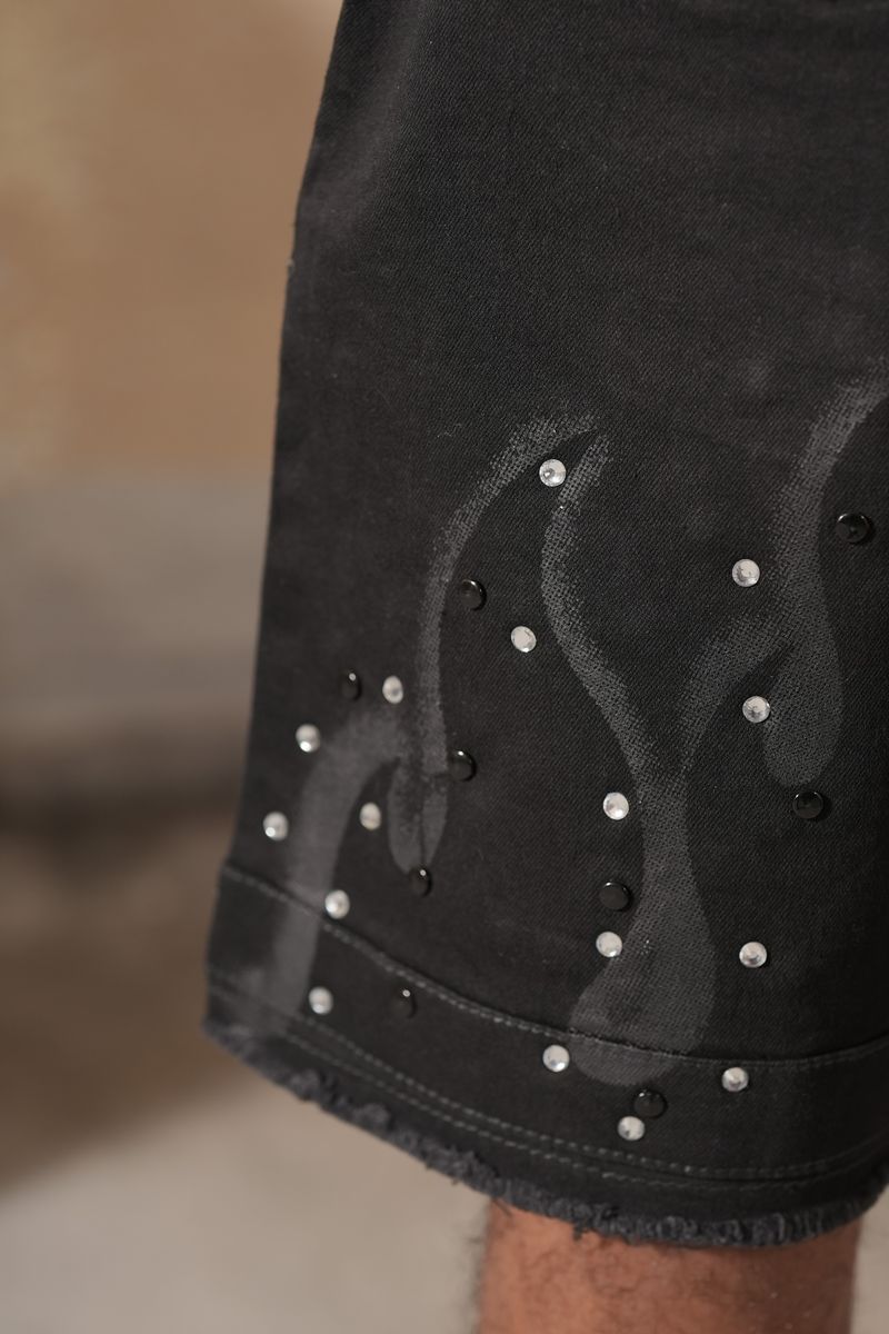 Dreams Embellished Double Waist Jorts (19455